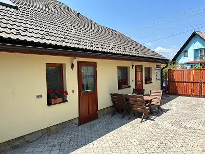 Ubytovanie Slovenský raj pre dve osoby s vonkajším posedením